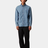 L/S Lucas Shirt - Blue