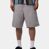 Double Knee Shorts - Shale Stone Canvas