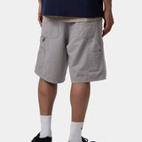 Double Knee Shorts - Shale Stone Canvas