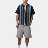 Double Knee Shorts - Shale Stone Canvas