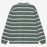 L/S Holm T-shirt - Holm Stripe Silver Pine