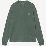 L/S Vista Waffle T-Shirt - Dark Scarab Garment Dyed