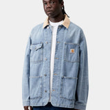 Warren Chore Coat - Blue/Dusty H Brown