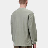 L/S Loose Pocket T-Shirt - Shady Green