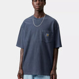 S/S Loose Pocket T-Shirt - Dark Navy