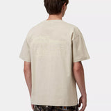 S/S Boxed T-Shirt - Fleur De Sel Garment Dyed