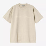 S/S Boxed T-Shirt - Fleur De Sel Garment Dyed