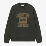 1989 Winners Sweat - Raven Heavy Stone Wash