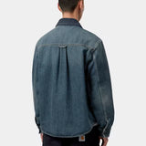 Oakland Shirt Jac - Blue / Dark Navy Worn Used Wash