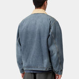 Og Detroit Jacket - Blue / Dusty H Brown Old Used Wash