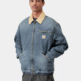 Og Detroit Jacket - Blue / Dusty H Brown Old Used Wash