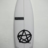 Surfbräda Black Sunshine 5´10 - Clear