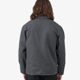 Organic Workwear Jacket - Lava Grey