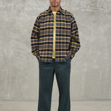 Carvalho Baggy Oversized Shirt - Yellow Checks