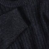 Delgado Crewneck Jumper - Dark Navy/Grey