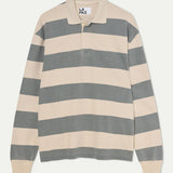 Sequeira Longsleeve Polo - Green/Beige