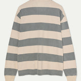 Sequeira Longsleeve Polo - Green/Beige