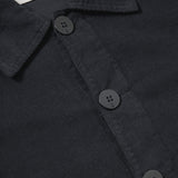 Baptista Linen Worker Jacket - Smoked Pearl