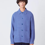 Baptista Worker Jacket - Indigo Linen