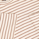 Guerreiro T-shirt - Aztec Brown Stripes