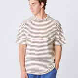 Guerreiro T-shirt - Aztec Brown Stripes