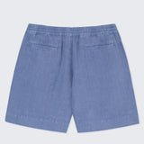 Pestana Shorts - Indigo Linen