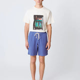 Pestana Shorts - Indigo Linen