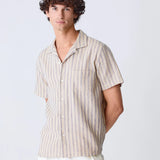 Silveira Panama Shirt - Blue Stripes