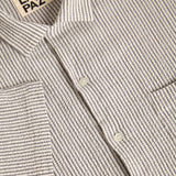 Silveira Panama Shirt - Grey Stripes
