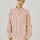 Linna Shirt - Red Stripes