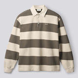 Match Rugby Sweatshirt - Wood Stripe
