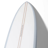 Vågsurfingbräda Mid Length Glider 7´7 - Blue Tile