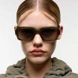 Apollo Green Demi - Grey Gradient Lens