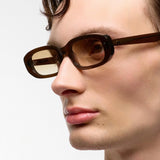 April Chocolate - Brown Gradient Lens