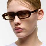 April Chocolate - Brown Gradient Lens