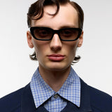 Nova Black - Grey Gradient Lens