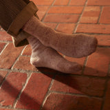 Wool Collection Recycled Socks - Raw White
