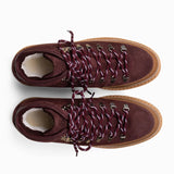 Core Cap Suede W - Cognac Wine