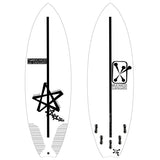 Surfbräda Hokus Pokus 5´11 - Clear