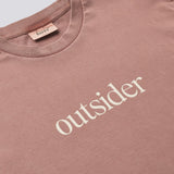 Outsider Pigment Dye T-shirt - Rose Clay