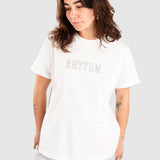 Flagship Boyfriend Tee - Vintage White