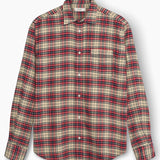 River Flannel Shirt - Red/Navy/Cloud