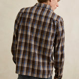 Alex Check Ls Shirt - Chestnut