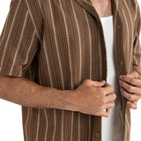West Winds Stripe SS Shirt - Earth