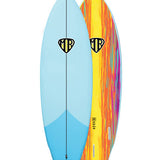Surfbräda MR Flame Super Twin 5´9 - Blue