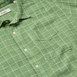 Scout Check Shirt - Vibrant Moss