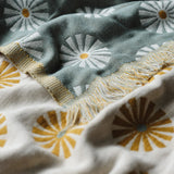 Sun Dazed Driftweave Blanket - Green