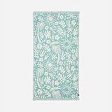 Sunny Driftweave Turkish Towel - Sky Blue