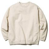 Tröja Recycled Cotton Crewneck - Oatmeal