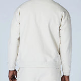 Tröja Recycled Cotton Crewneck - Oatmeal